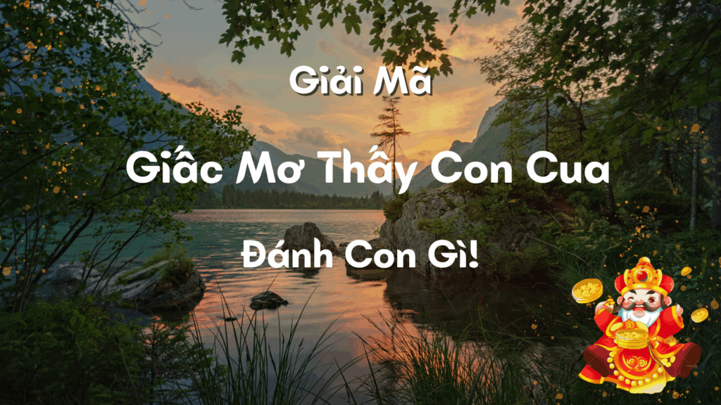 Mơ Thấy Cua Đánh Con Gì? Giải Mã Giấc Mơ Về Cua Chính Xác Nhất