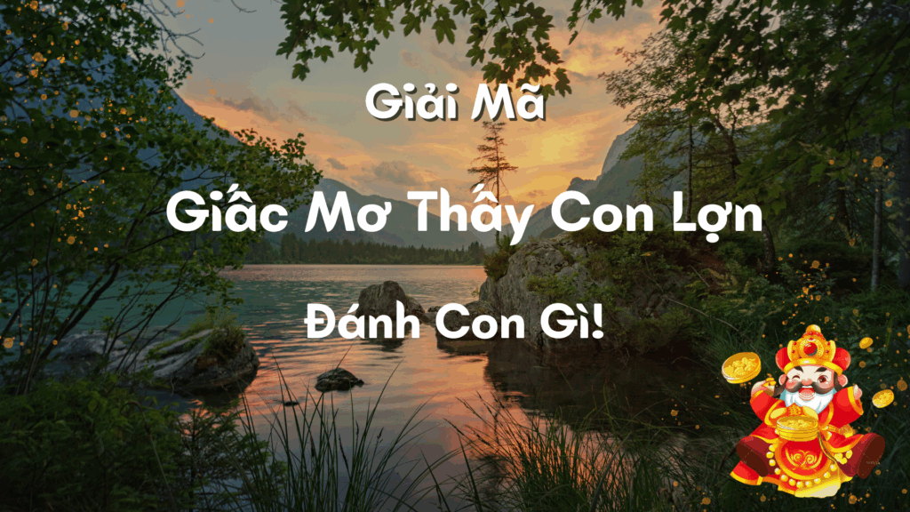 Mơ thấy con lợn đánh con gì? Giải mã điềm báo & con số may mắn chính xác nhất
