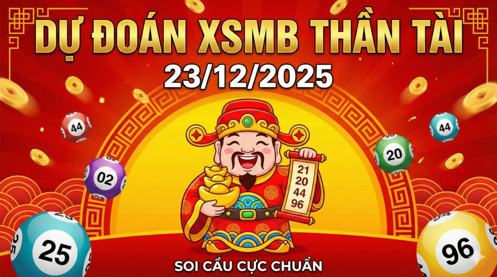 Dự Đoán KQXS Miền Bắc Thần Tài Ngày 23/12/2025