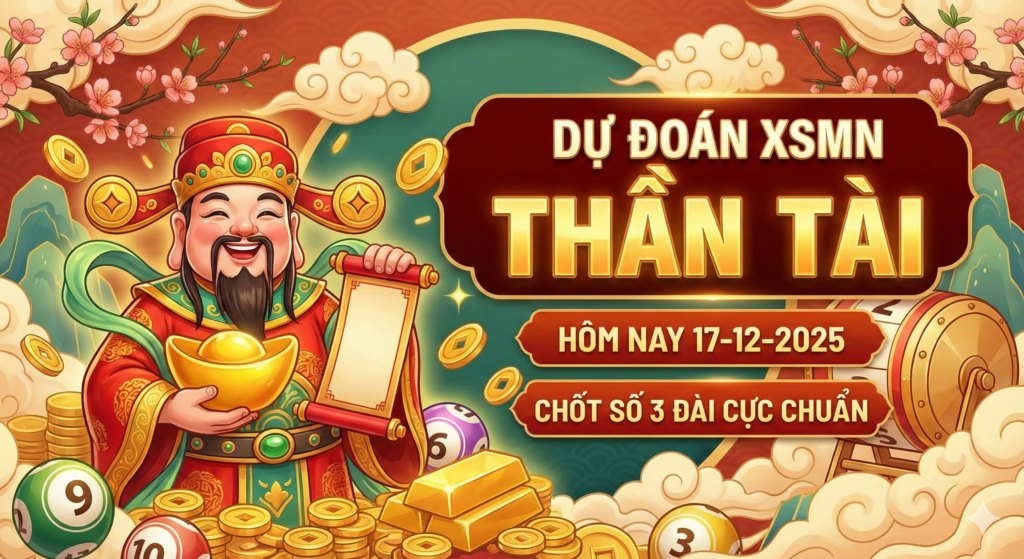Dự đoán XSMN Thần Tài ngày 17/12/2025